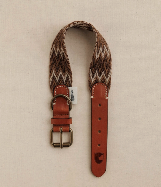 Buddys Hundehalsband Peruvian Brown